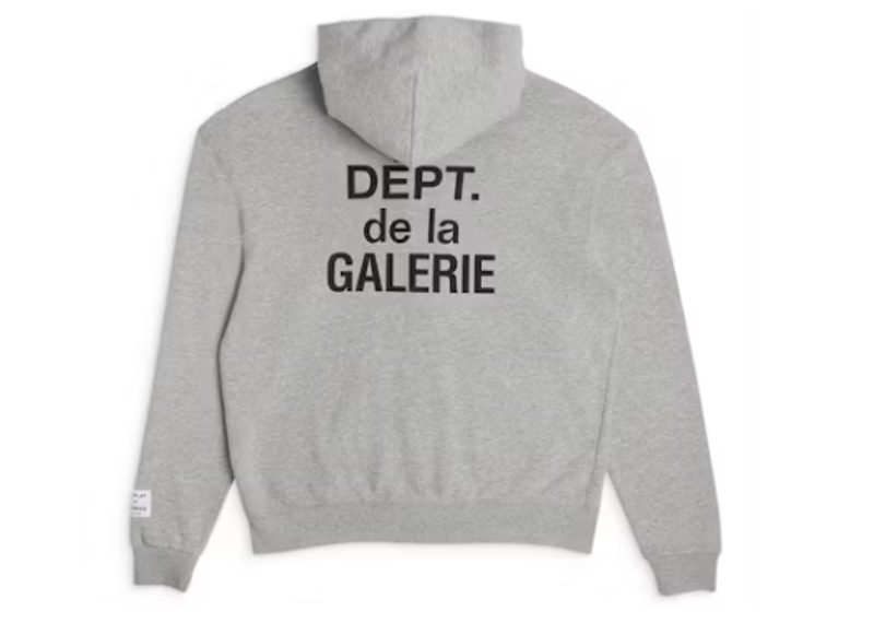 Gallery Dept. French Zip Hoodie Heather Grey