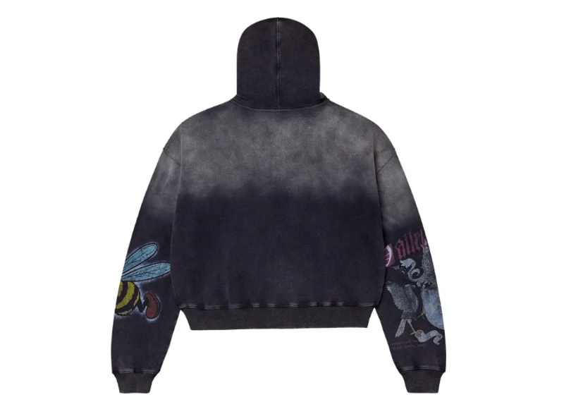 Vale Forever Blasted Zip Up Black
