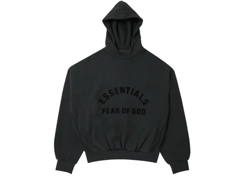 Fear of God Essentials Hoodie Jet Black