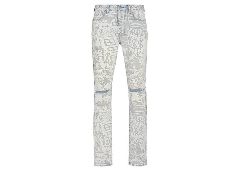 Ksubi Chitch Kollage Distressed Five Pocket Jeans