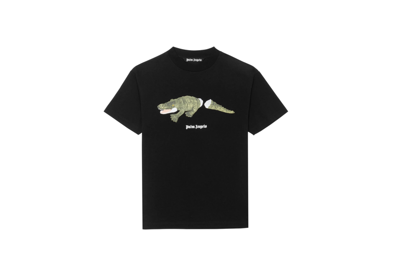 Palm Angels Crocodile Print T-shirt