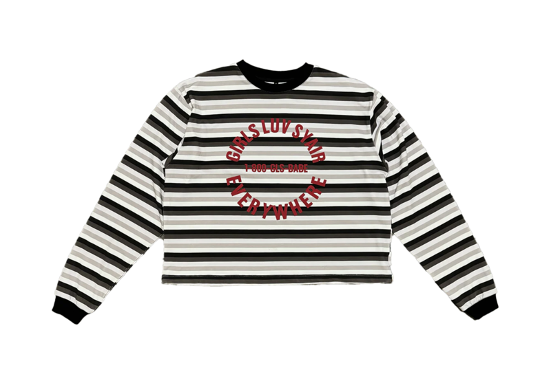 2008 GirlsLuvSyair Striped Longsleeve - Raider