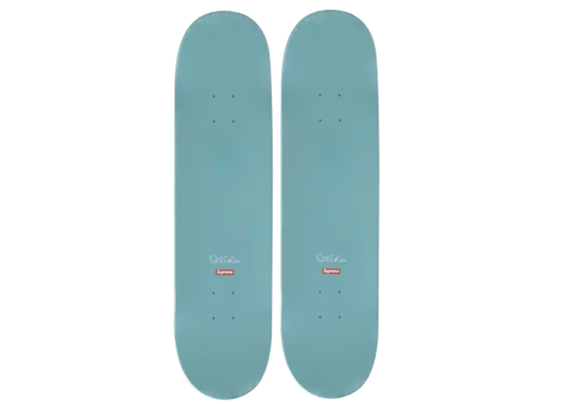 Supreme x Dan Colen Fuck Skateboard Set